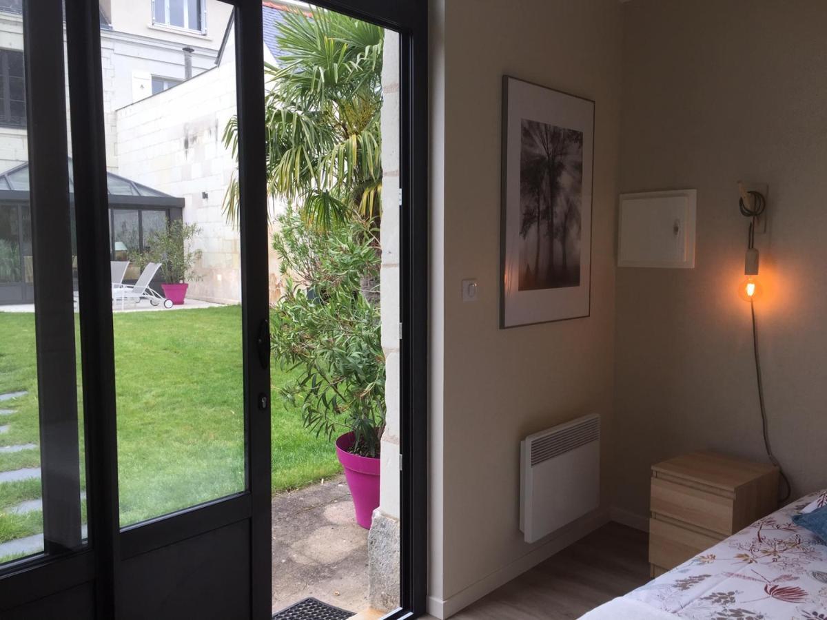 Chambre Dans Dependance Maison De Ville + Abri Velos Saumur Εξωτερικό φωτογραφία